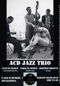 ACD Jazz Trio sabato a Giulianova