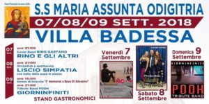 Villa Badessa: dal 7 al 9 settembre le feste in onore di S.S. Maria Sssunta Odigitria