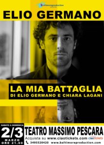Elio Germano al Teatro Massimo di Pescara con “La mia battaglia”
