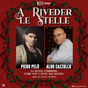 “A riveder le stelle”: Aldo Cazzullo e Piero Pelù al teatro Massimo di Pescara
