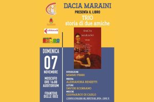 Cultour Moscufo regala al borgo l’emozionante incontro con Dacia Maraini e il suo ‘Trio’