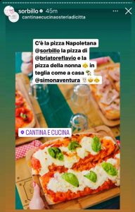 Gino Sorbillo cita su Instagram la pizza in teglia di “Cantina e Cucina”