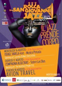 Dal 16 al 18 agosto la ventesima edizione del festival internazionale Rocca San Giovanni Jazz